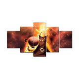 Framed Naruto 5 Piece Canvas Wall Art for Sale