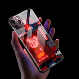 Samsung S9 plus/S20 Ultra/S10 Plus/Note 10 Plus/Iphone 11/Pro/Pro Max flashing with voice control Smart Phone Cases