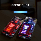 Samsung S9 plus/S20 Ultra/S10 Plus/Note 10 Plus/Iphone 11/Pro/Pro Max flashing with voice control Smart Phone Cases