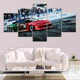 Drift-Car-children's-outer-space-wall-art