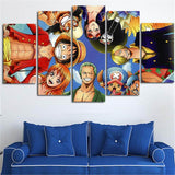 One-Piece-Families-Gather-Canvas-Wall-Art