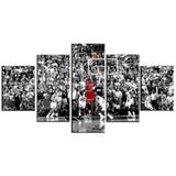Michael Jordan Basketball Canvas Wall Art