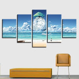 Wonderful Beach-Sights-Top-5-Pieces-Canvas-Wall-Art