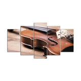 Violin-HD-5-Piece-Canvas-Art