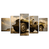 Retro-Jeep-Art-Panels-for-Wall