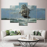 Nautical-Novel-5-Panel-Canvas