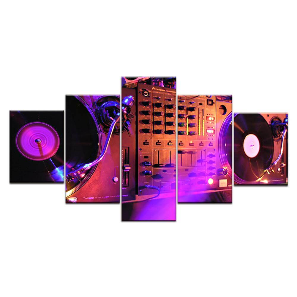 HD-Printed-DJ-Night-Club-Gather-Canvas-Wall-Art