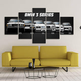HD-M3-M5-white-sport-car-giant-canvas-wall-art