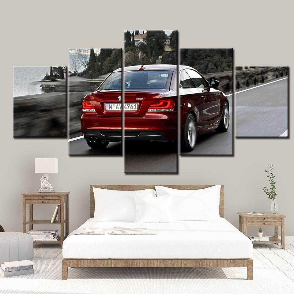 5-Piece-I35-Car-Pictures-Canvas-Art