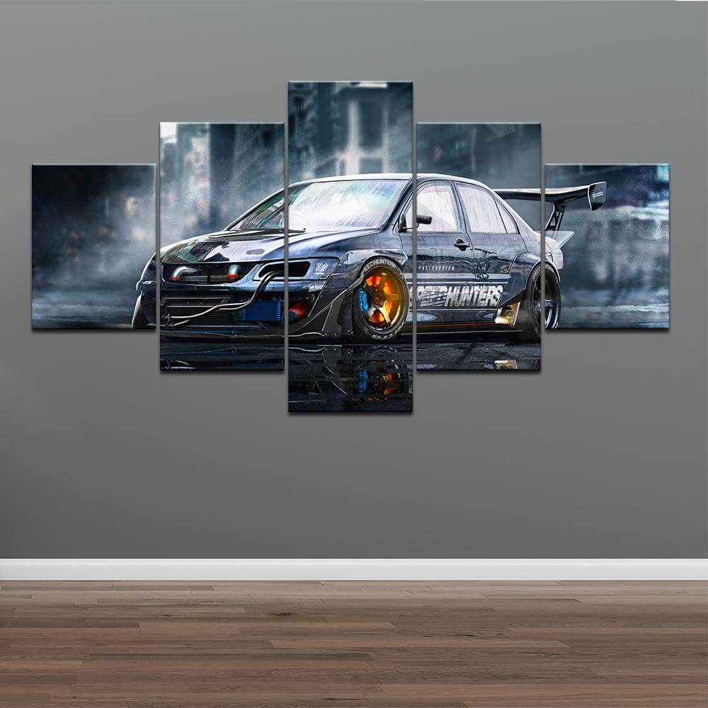 Sports-Car-Modern-Digital-Canvas-Art