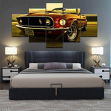 1969 Ford Mustang Home Decor Canvas for Sale