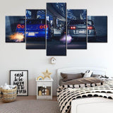GTR-R34-VS-Supra-Vehicle-Affordable-Wall-Art