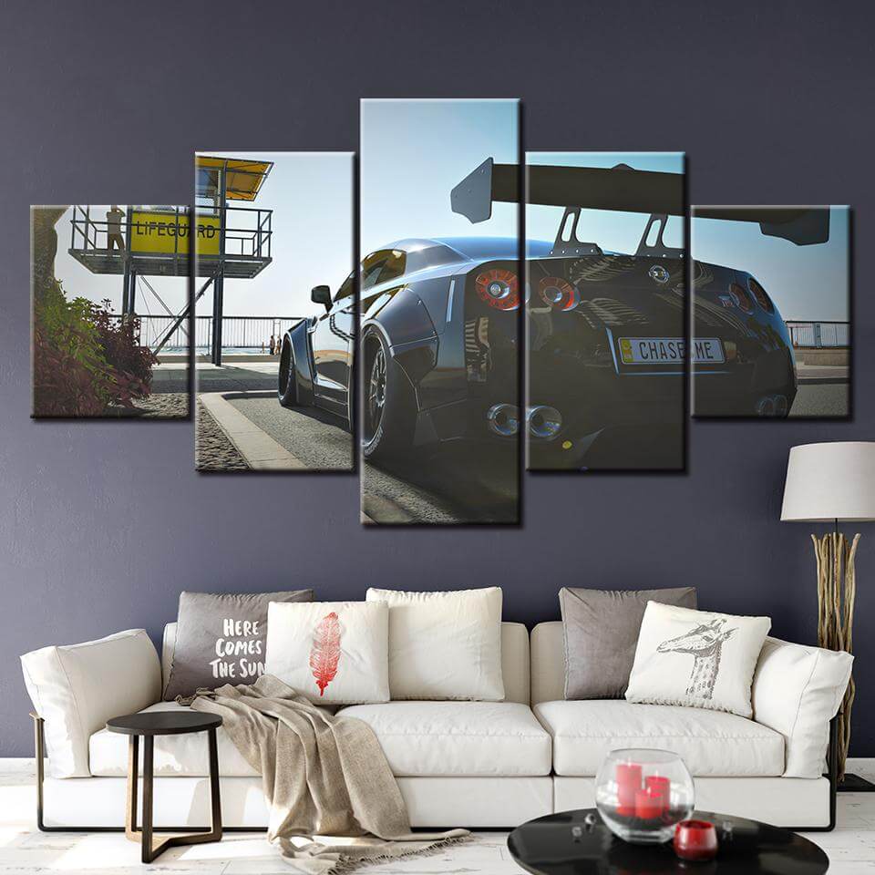 Ready to Hang Sports Car Cool Wall Designs