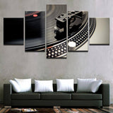 DJ-Music-Turntables-Modern-Canvas-Art