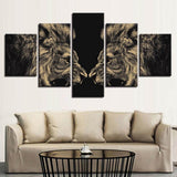 Roaring-Lions-Wall-Hangings-for-Bedroom