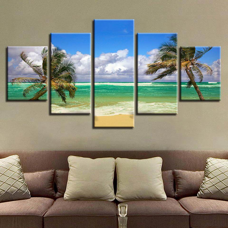Coconut-Tree-large-canvas-wall-art-on-sale
