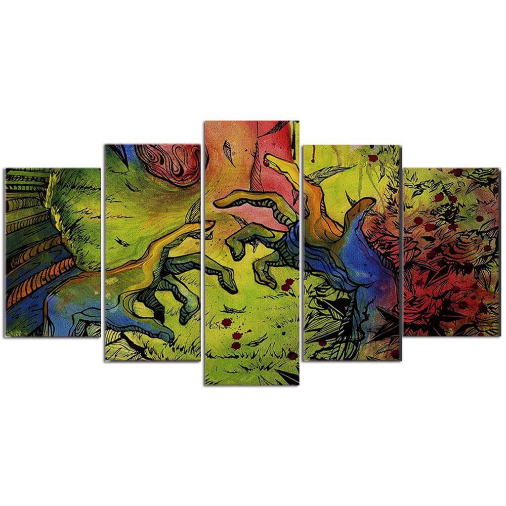 HD-Printed-5-Piece-Canvas-Printings-With-Big-Discount