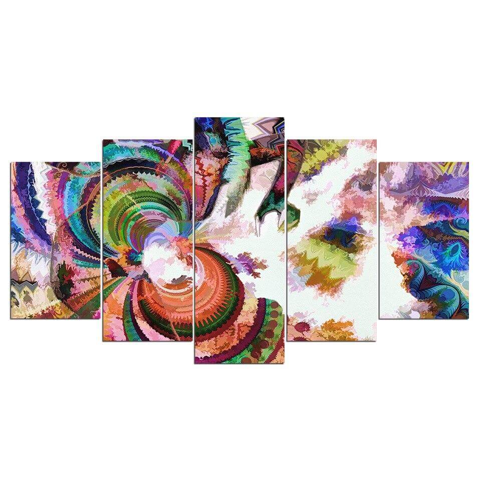HD-Abstract-Demon-5-Piece-Canvas-Painting