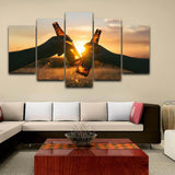 To-Friendship-5-Piece-Canvas-Art