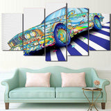 HD-Printed-5-Piece-Psychedelic-Car-Modern-Canvas-Prints
