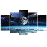 Beautiful Planet Apartment Wall Decor