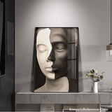 Black and White Modern Abstract Canvas Wall Art