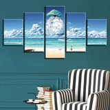Wonderful Beach-Sights-Top-5-Pieces-Canvas-Wall-Art