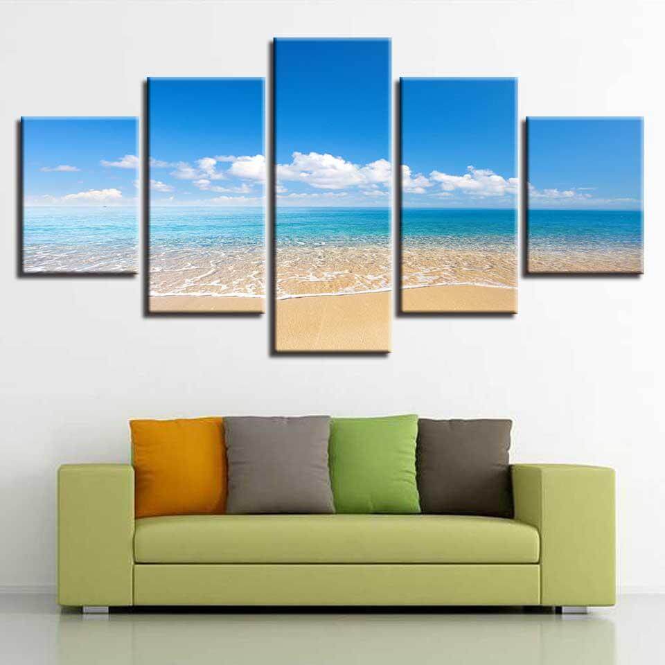 Blue-Sky-and-White-Cloud-Canvas-Prints