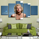 Marilyn-Monroe-5-Pieces-Canvas-Wall-Art-for-Sale