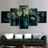 Green-Arrow-Home-Decor-Wall-Art