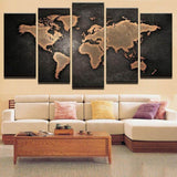 World-Map-Canvas-Wall-Art-Sets