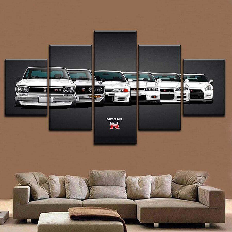 Nissa-Skyline-Gtr-Car-Bedroom-Wall-Art-Decor