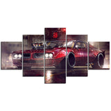 5-Panel-PONTIAC-GTO-Sport-Car-Wall-Canvas-for-Sale