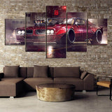 5-Panel-PONTIAC-GTO-Sport-Car-Wall-Canvas-for-Sale