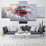 Dodge Challenger Wall Painting Art for Men