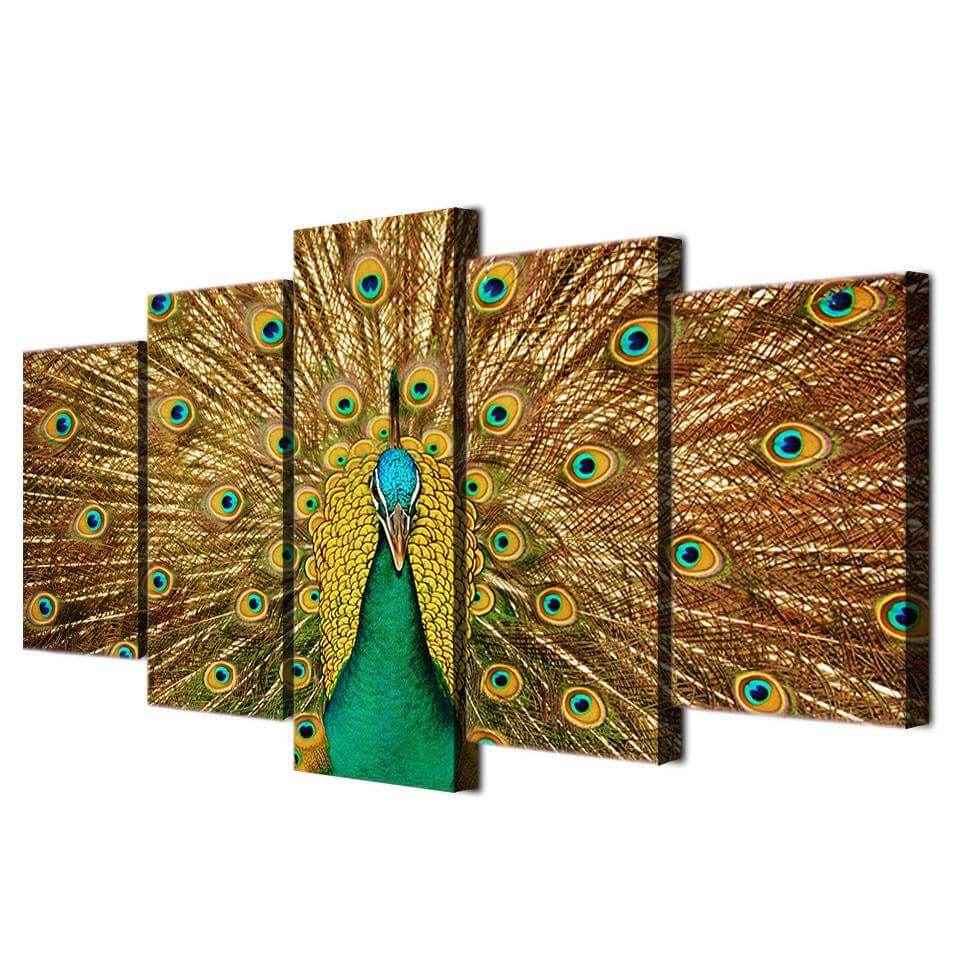 HD-Printed-Peacock-Large-Canvas-Art-for-Living-Room