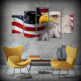 HD-Eagle-American-Flag-5-panel-wall-art