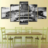 HD-Printed-Guitar-Black-and-White-Wall-Art-Framed