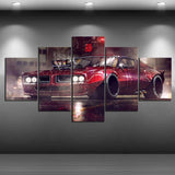 5-Panel-PONTIAC-GTO-Sport-Car-Wall-Canvas-for-Sale