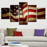 American-Flag-5-Piece-Canvas-Art