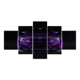 5-Pieces-M4-Sport-Car-canvas-art-for-bedroom