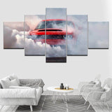 Dodge Challenger Wall Painting Art for Men