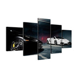 Black-White-Cool-Luxury-Sports-Cars-Home-Decor-Prints