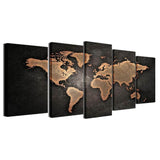World-Map-Canvas-Wall-Art-Sets
