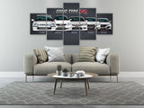 Honda-CIVIC-Car-black-and-white-wall-design