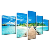 Beautiful-Beach-sight-Multi-Panel-Wall-Art