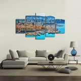 Beautiful-Coastal-City-discount-large-canvas-wall-art