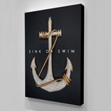 Ready-to-Hang-Sink-Or-Swim-Art-on-Canvas
