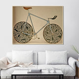 Classical-Bike-Abstract-Canvas-Art