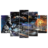 HD Framed Star Wars Home Decor for Living Room